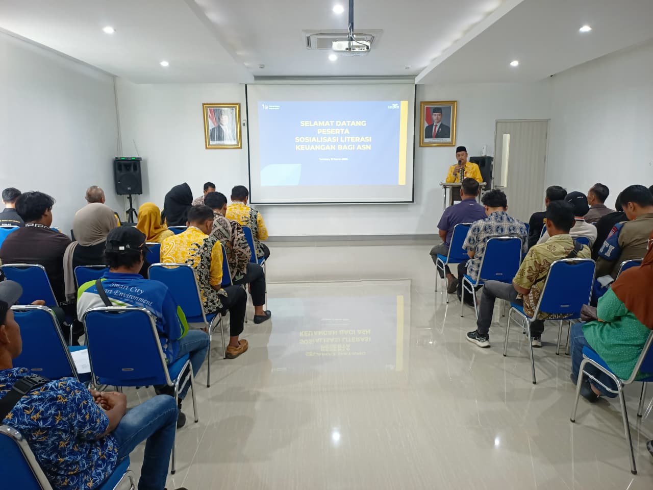 Sosialisasi Literasi Keuangan Yang Dirangkai Dengan Pembagian Paket Sembako Gratis Taspen Peduli 2026